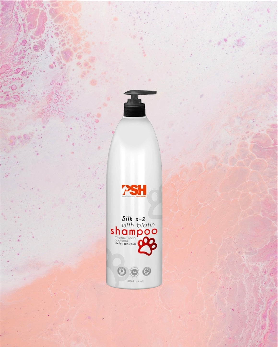Silk X2 - Šampūnas su biotinu - PSH Kosmetika