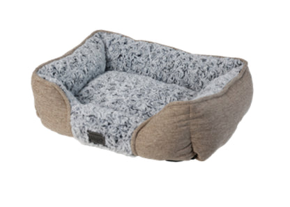 UNIQ PETS DOG BED DAILYNAP GLAMOUR PLUSH rectangular ultra soft