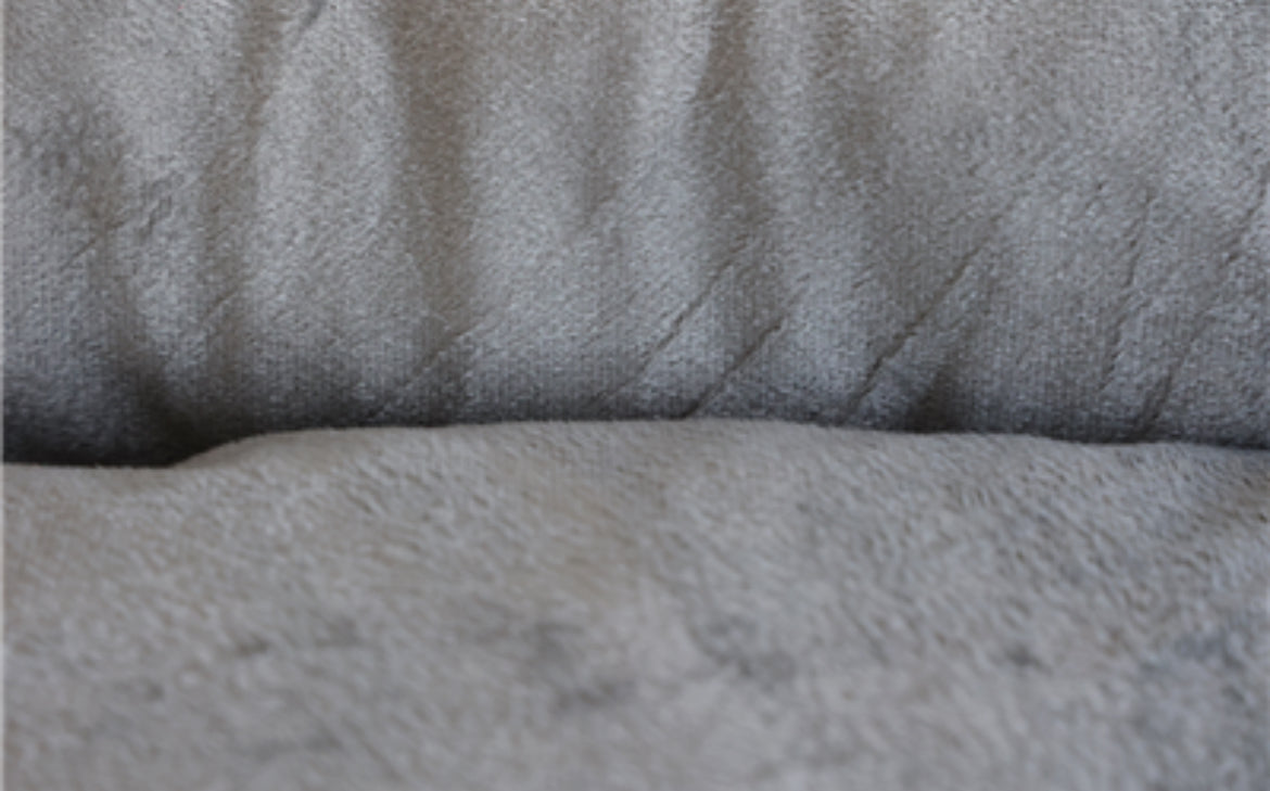 UNIQ PETS PET BED DAILYNAP COUCH rectangular ultrasoft grey