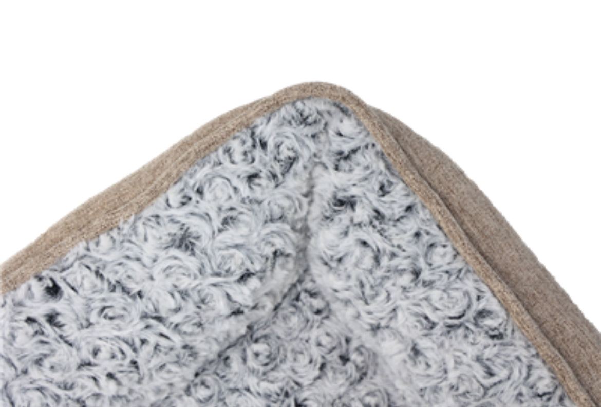 UNIQ PETS DOG BED DAILYNAP GLAMOUR PLUSH rectangular ultra soft