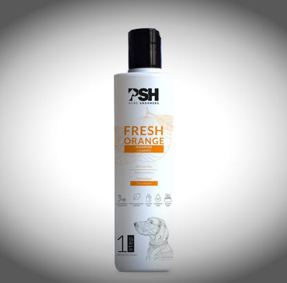 Rinkinys FRESH ORANGE - šampūnas, kondicionierius, losjonas - PSH Kosmetika