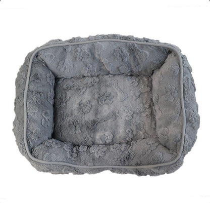 Uniq Pets dog bed rectangular BONE PLUSH minkštas guolis