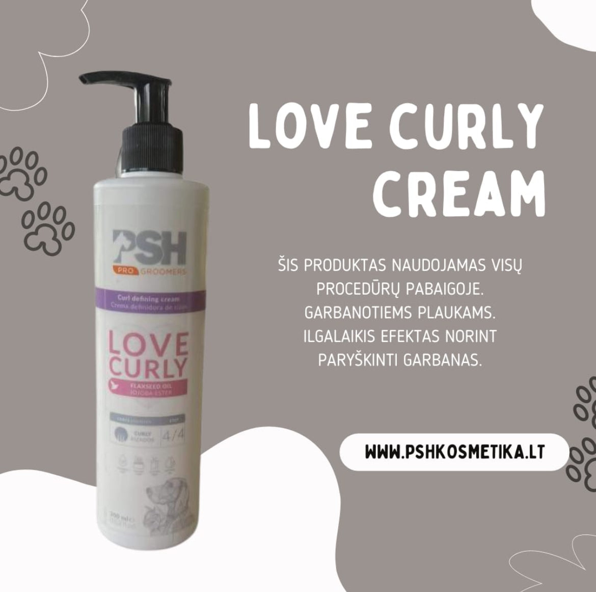 Love Curly cream - PSH Kosmetika