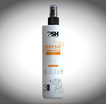 Rinkinys FRESH ORANGE - šampūnas, kondicionierius, losjonas - PSH Kosmetika