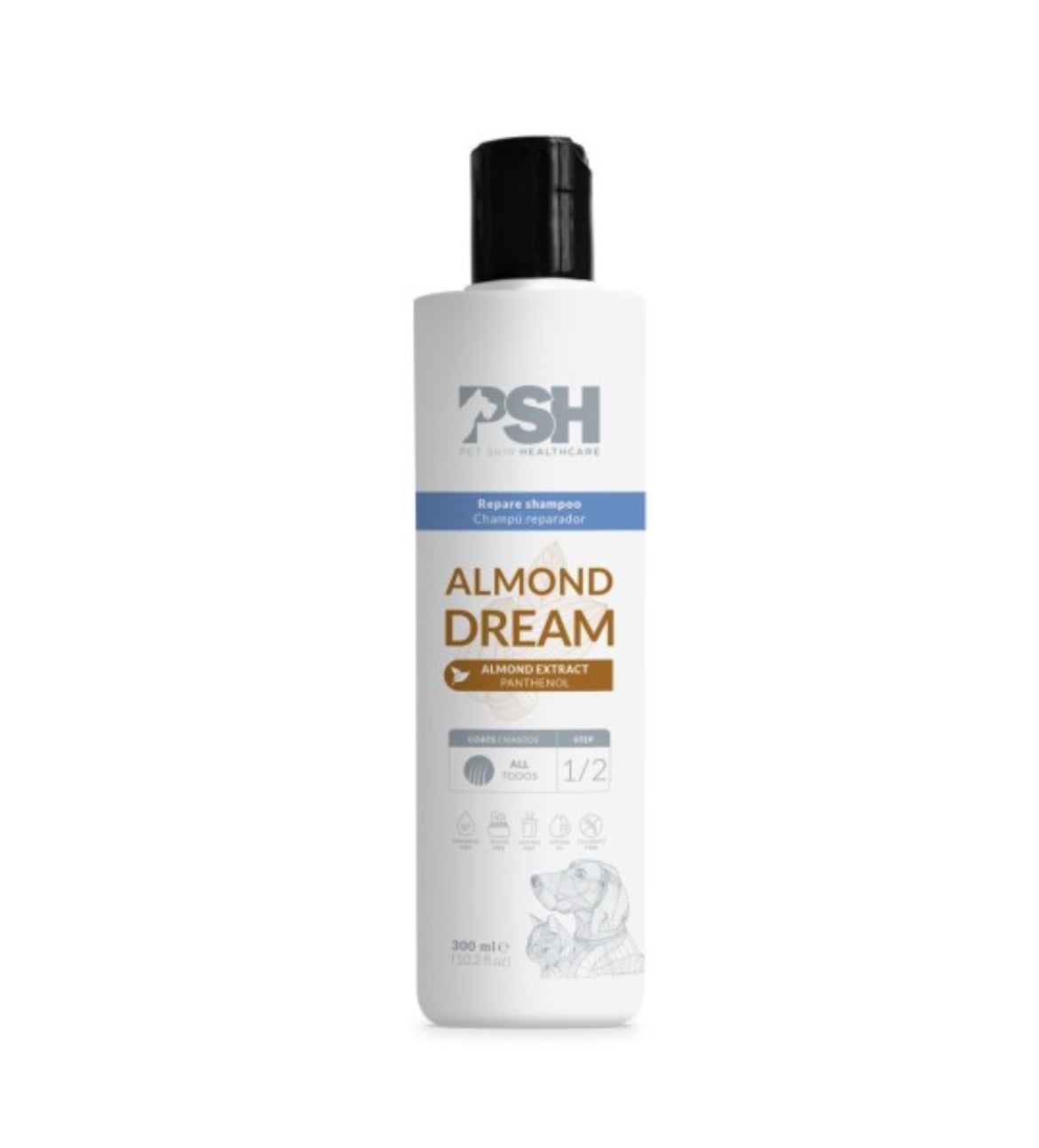 ALMOND DREAM shampoo with almond extract