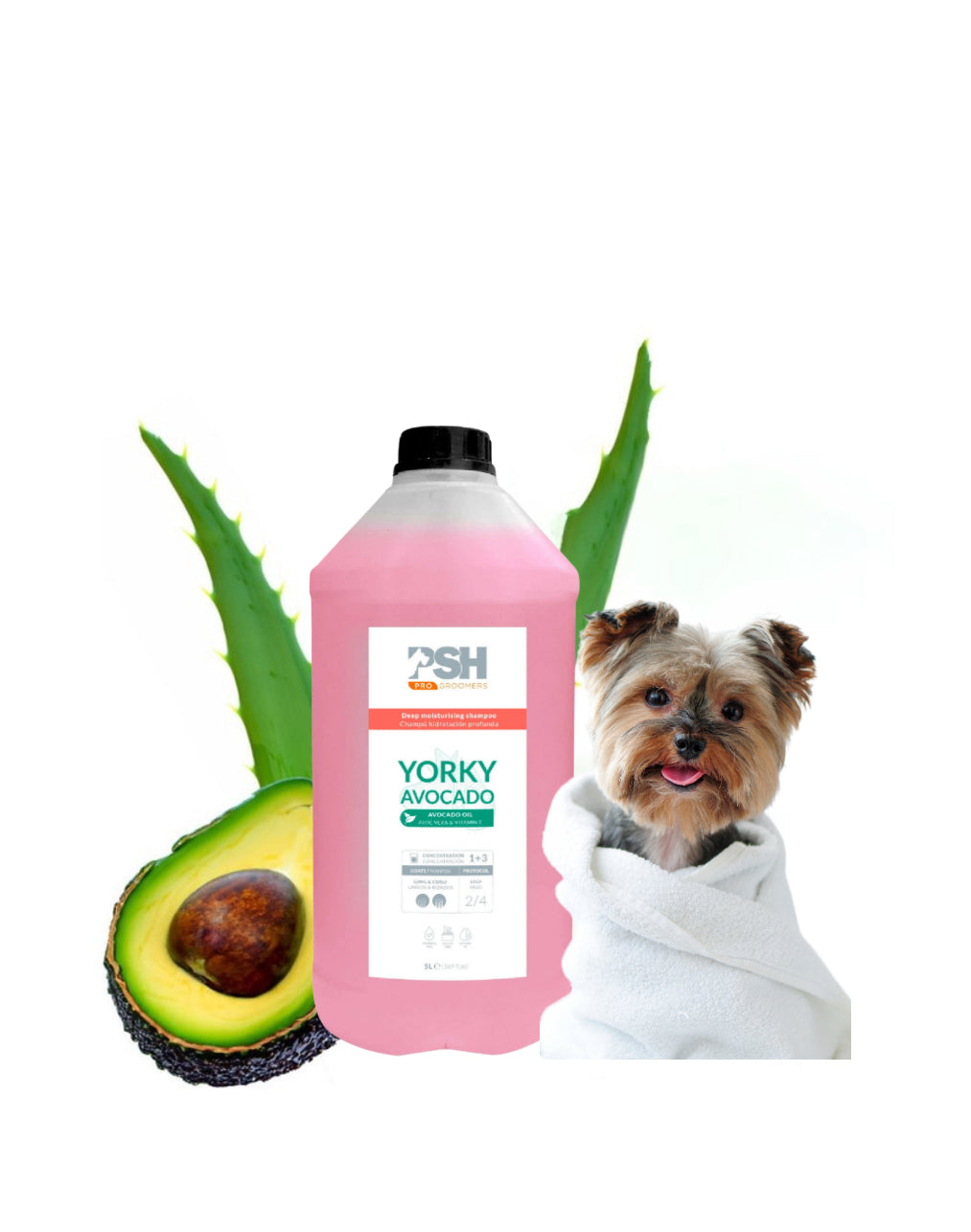 5l Maltas un Jorkšīras šampūns