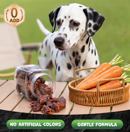 UNIQ PETS DOG SNACKS DUO (morkos, apvyniotos elniena,