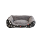 SNAPPY Rectangular pet bed BOX black S