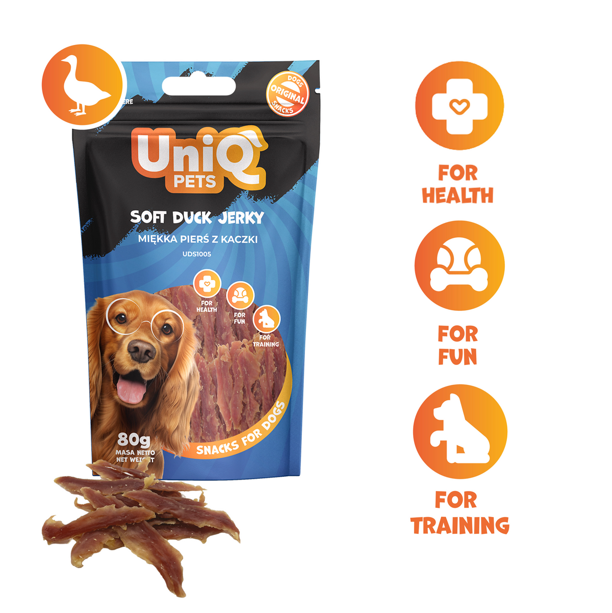 Skanukai Soft duck jerky